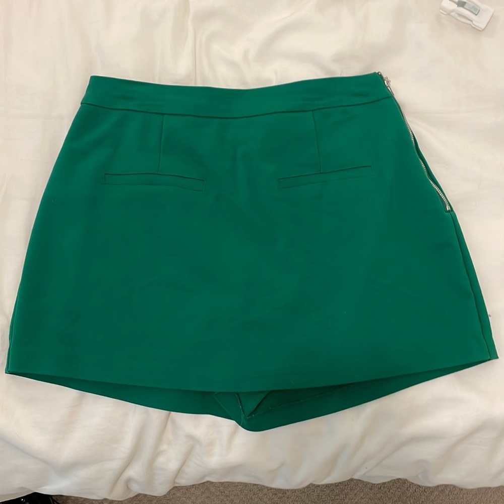 English Factory Emerald Green Skort